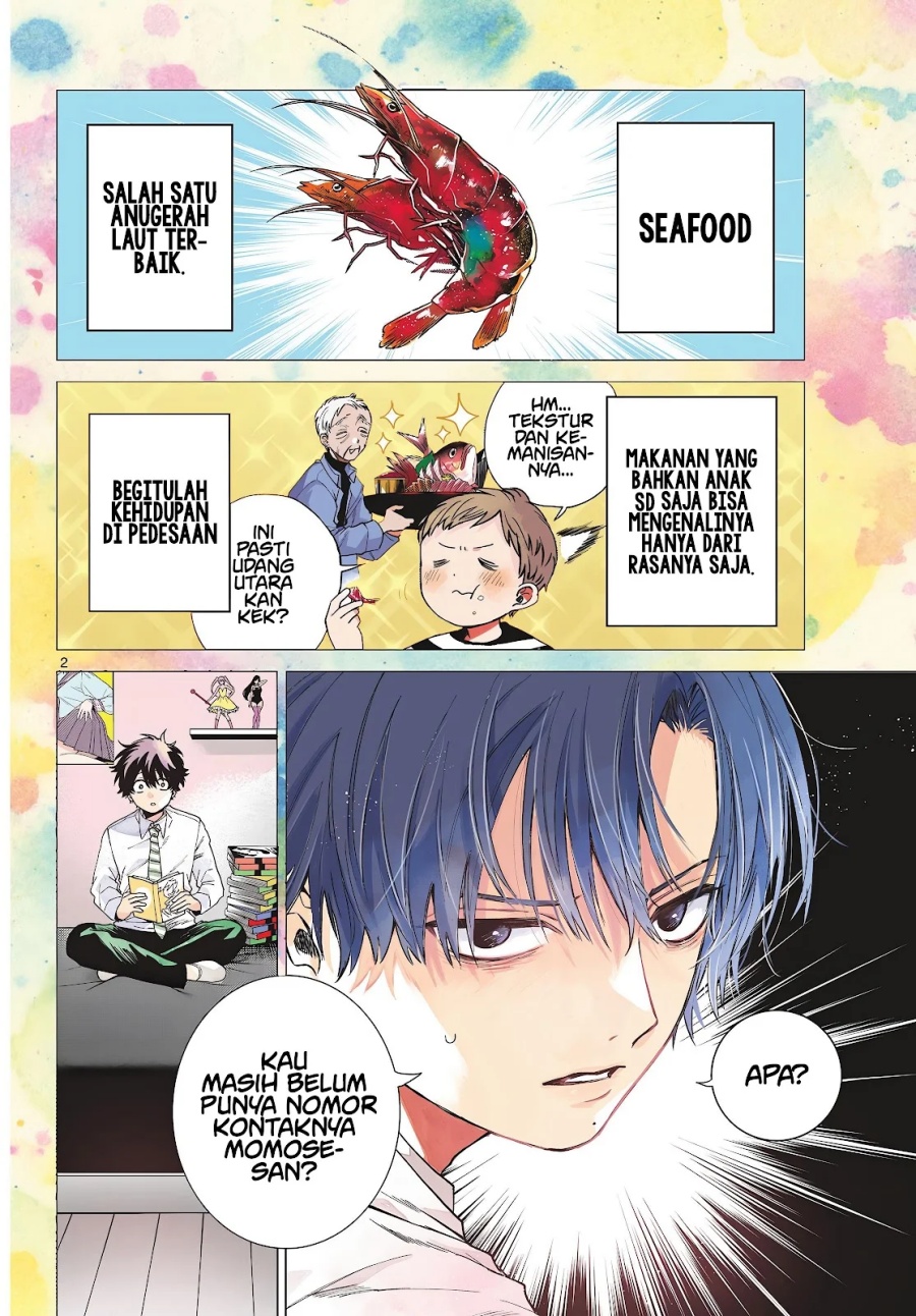 Halaman 3 dari Momose Akira no Hatsukoi Hatan-chuu. Chapter 15