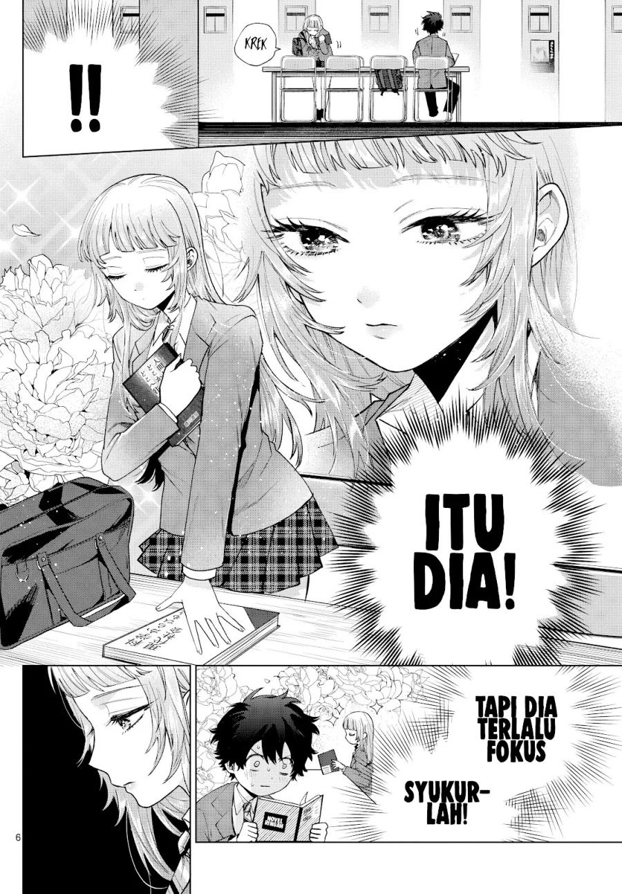 Halaman 7 dari Momose Akira no Hatsukoi Hatan-chuu. Chapter 15