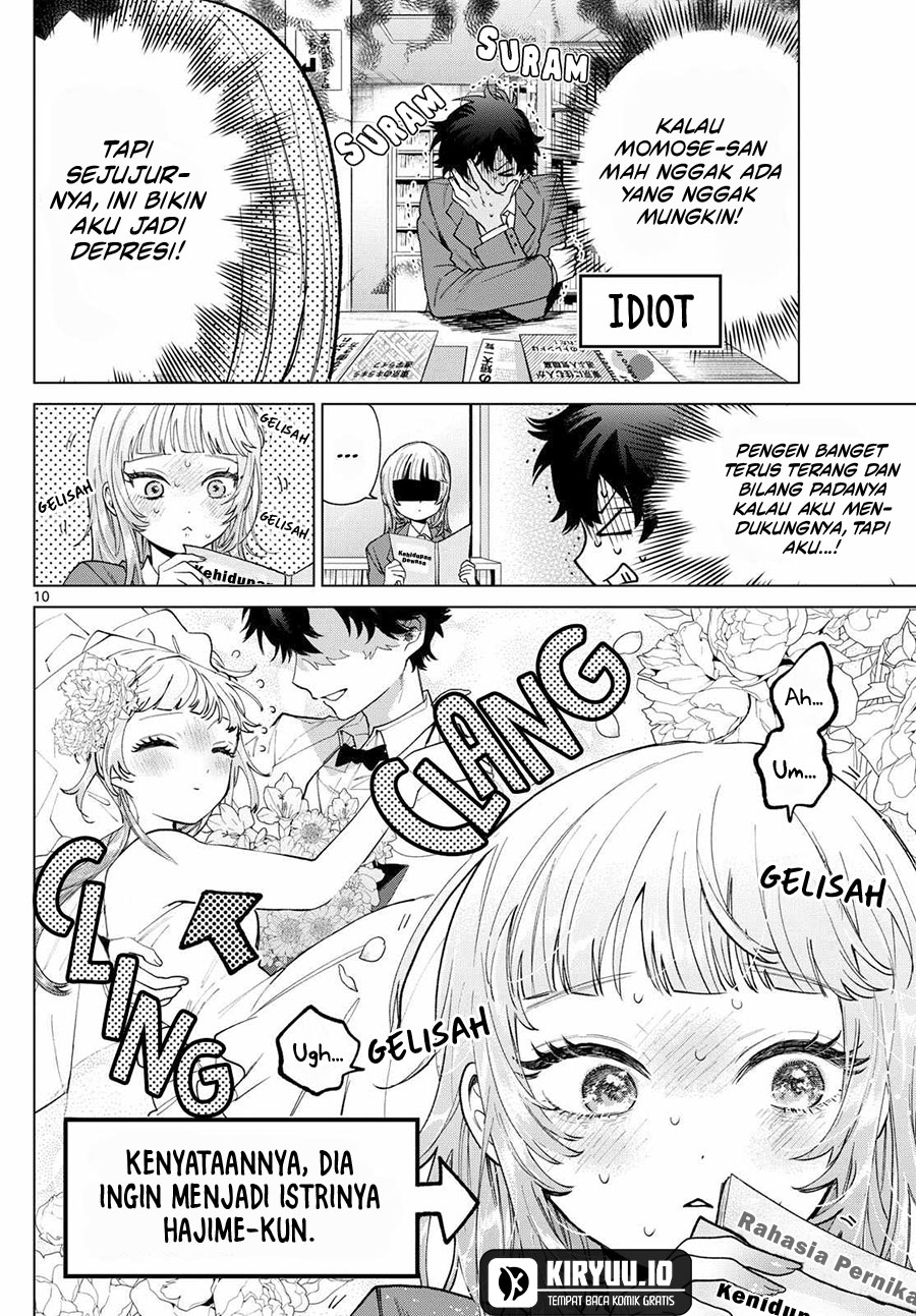 Halaman 11 dari Momose Akira no Hatsukoi Hatan-chuu. Chapter 17