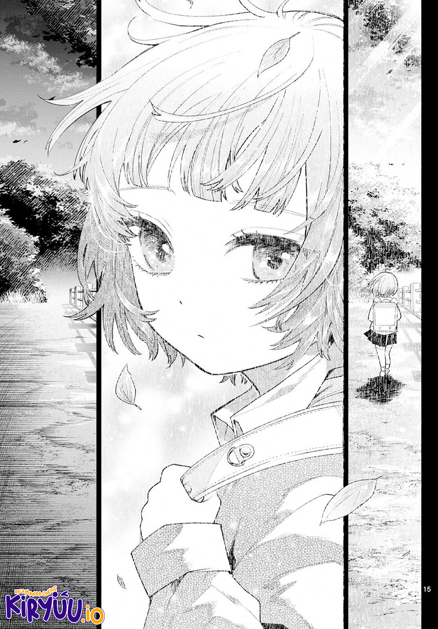 Halaman 16 dari Momose Akira no Hatsukoi Hatan-chuu. Chapter 17