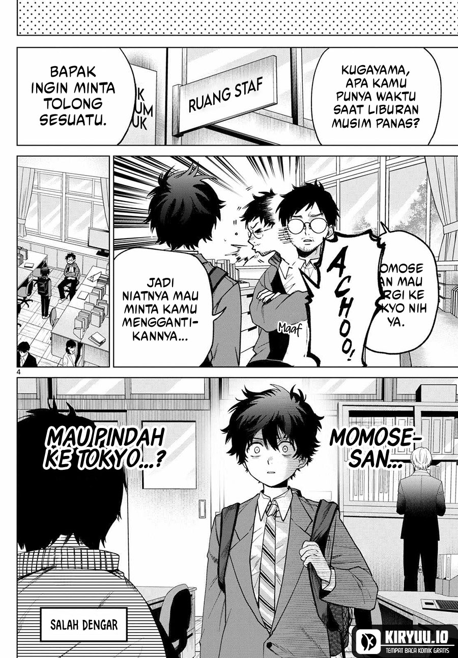 Halaman 5 dari Momose Akira no Hatsukoi Hatan-chuu. Chapter 17