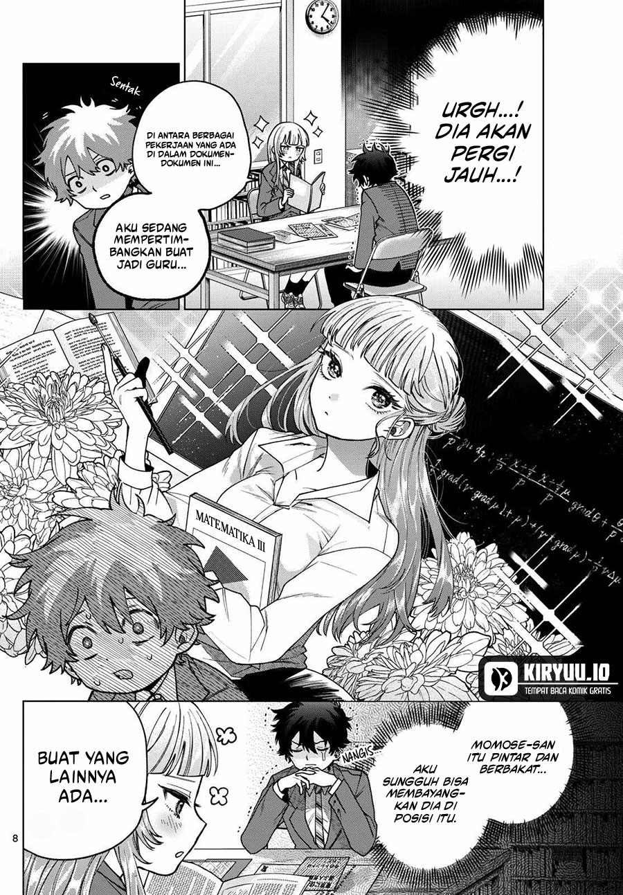 Halaman 9 dari Momose Akira no Hatsukoi Hatan-chuu. Chapter 17