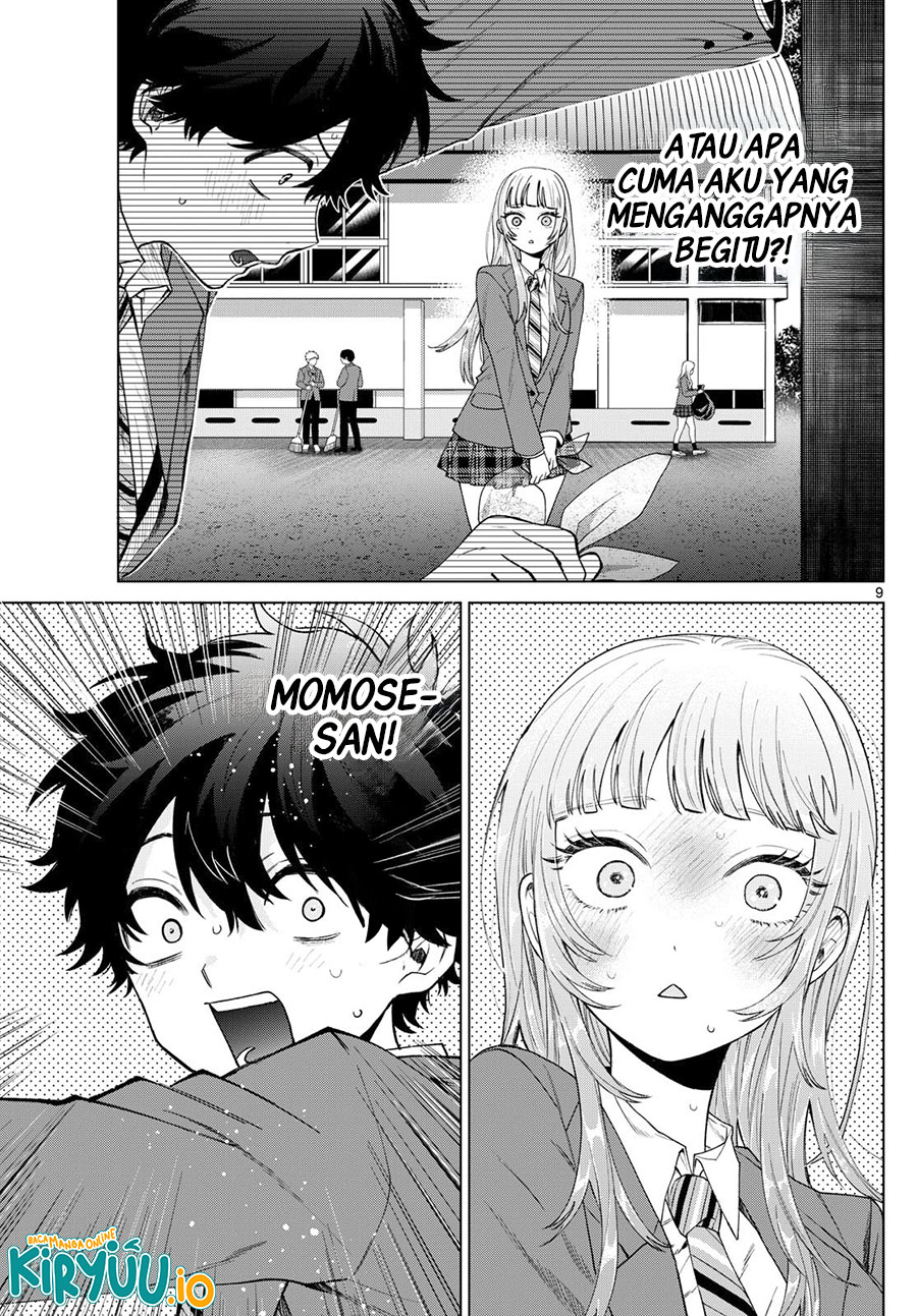 Halaman 10 dari Momose Akira no Hatsukoi Hatan-chuu. Chapter 21