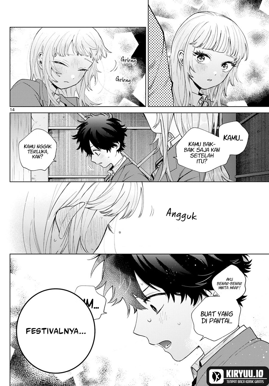 Halaman 15 dari Momose Akira no Hatsukoi Hatan-chuu. Chapter 21