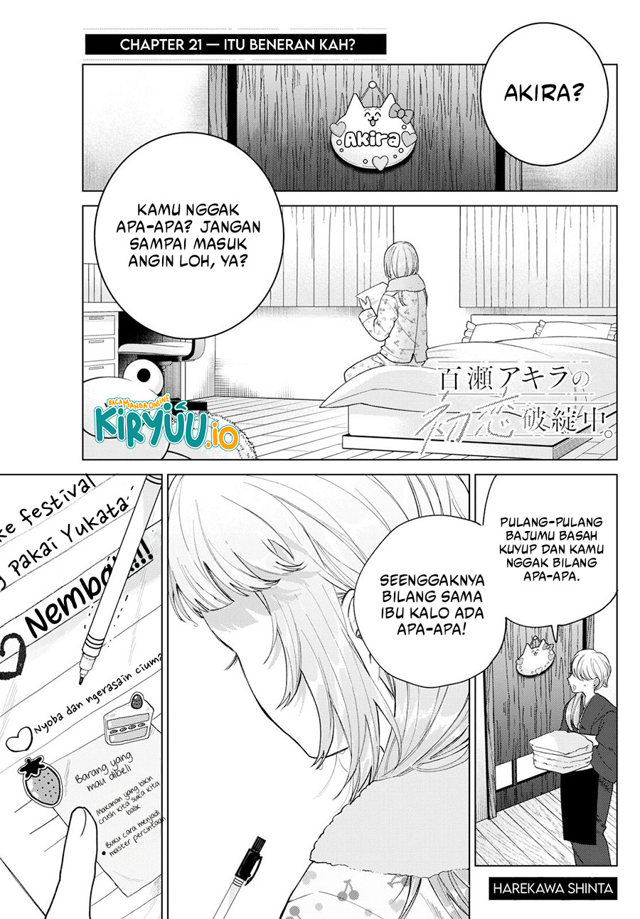 Halaman 2 dari Momose Akira no Hatsukoi Hatan-chuu. Chapter 21