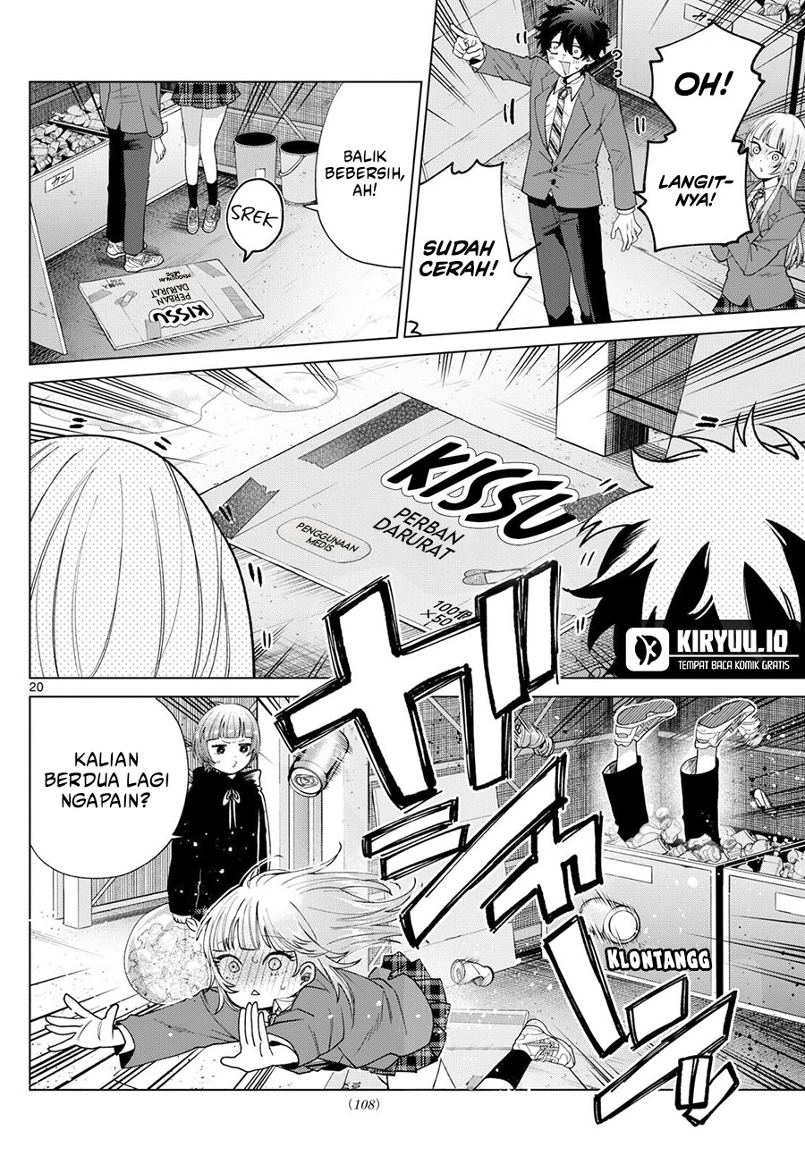 Halaman 21 dari Momose Akira no Hatsukoi Hatan-chuu. Chapter 21