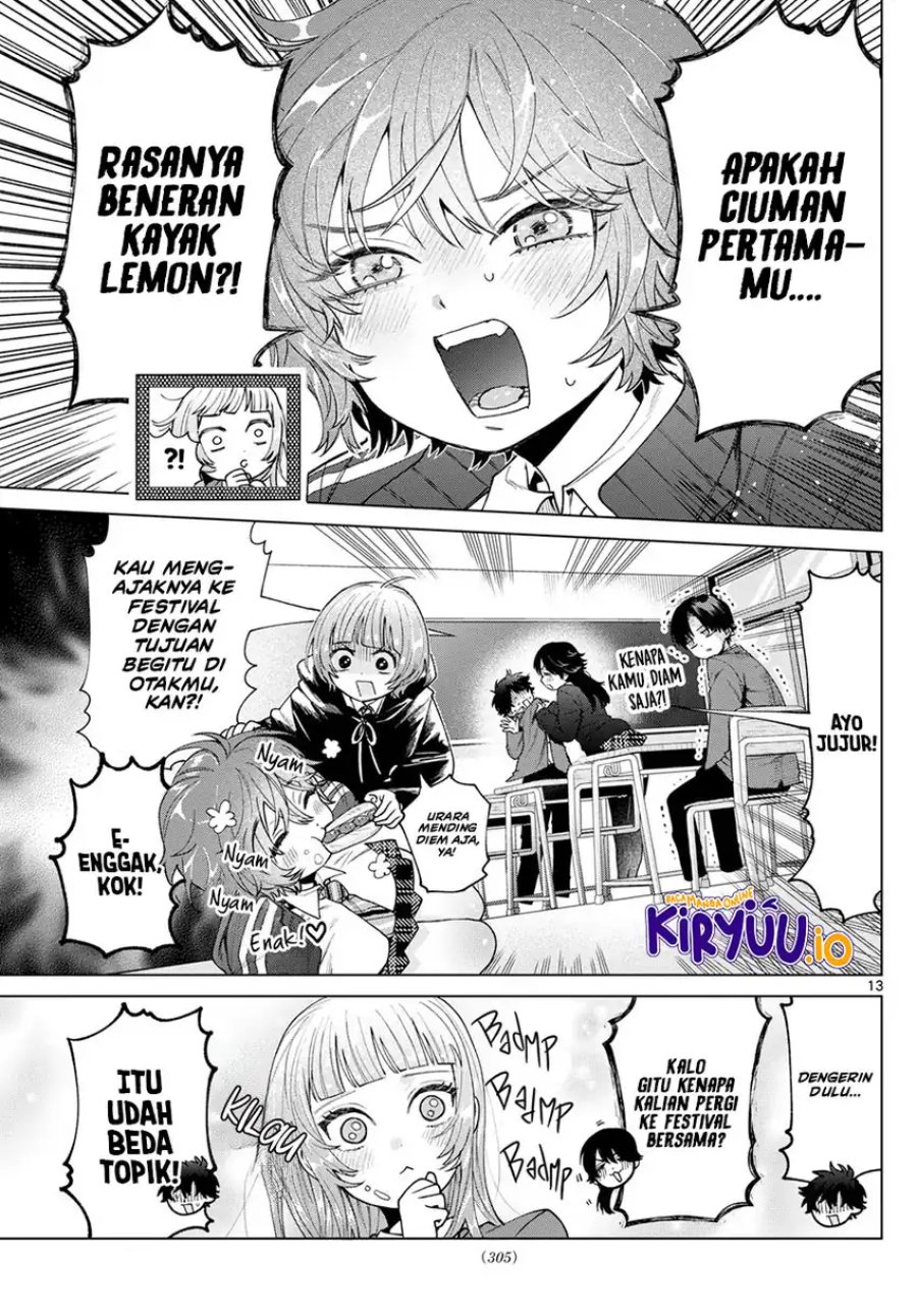 Halaman 14 dari Momose Akira no Hatsukoi Hatan-chuu. Chapter 22