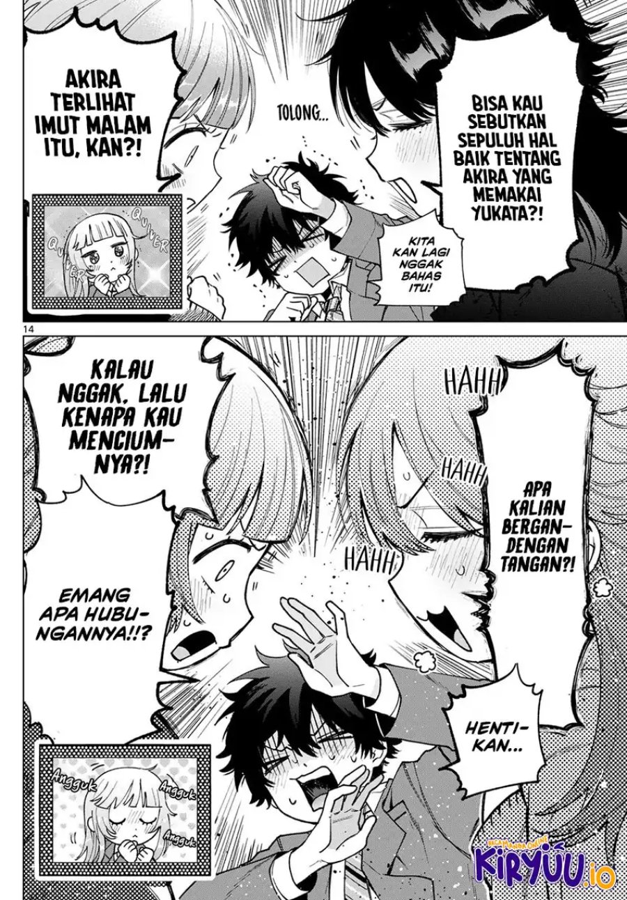 Halaman 15 dari Momose Akira no Hatsukoi Hatan-chuu. Chapter 22