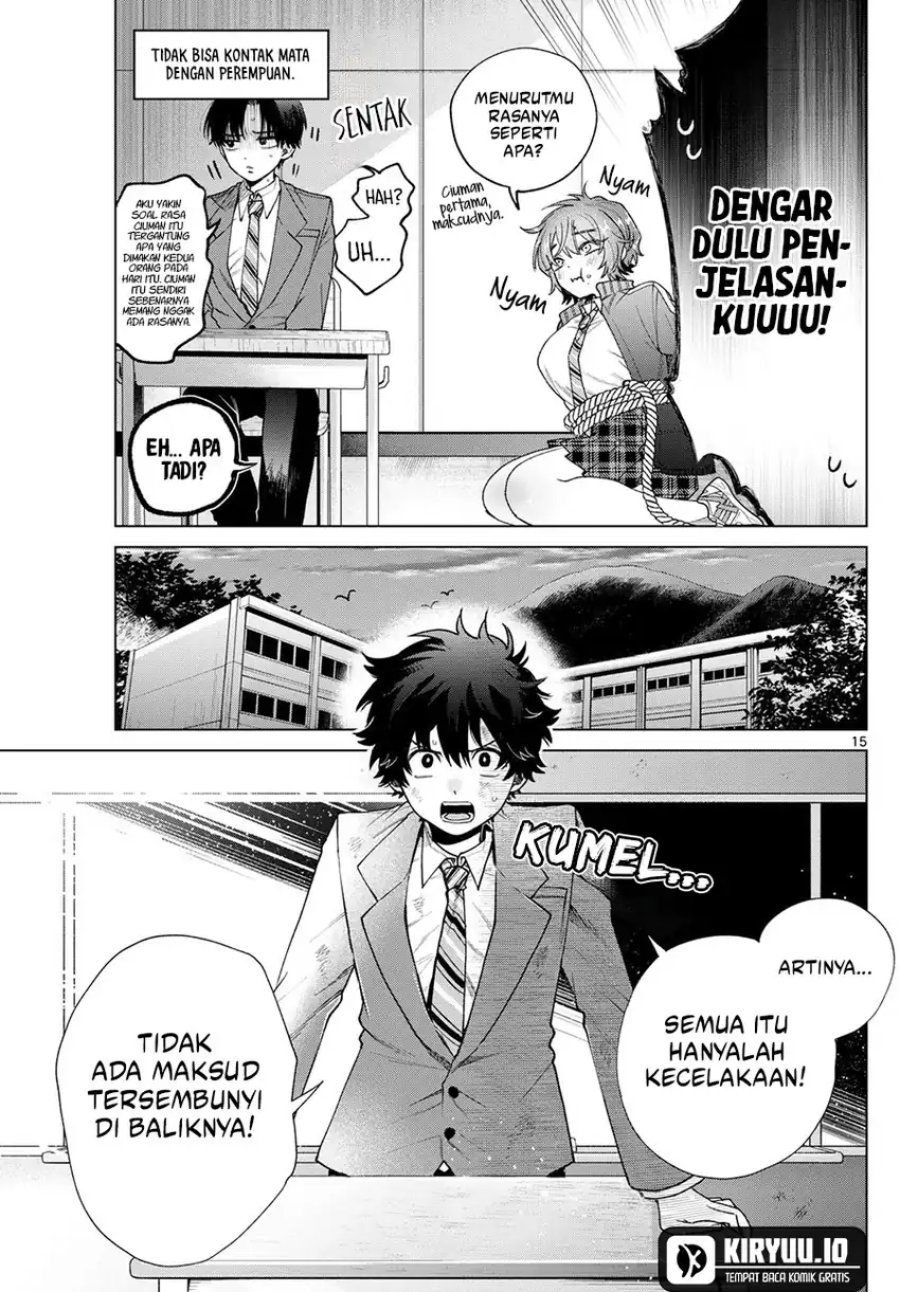 Halaman 16 dari Momose Akira no Hatsukoi Hatan-chuu. Chapter 22
