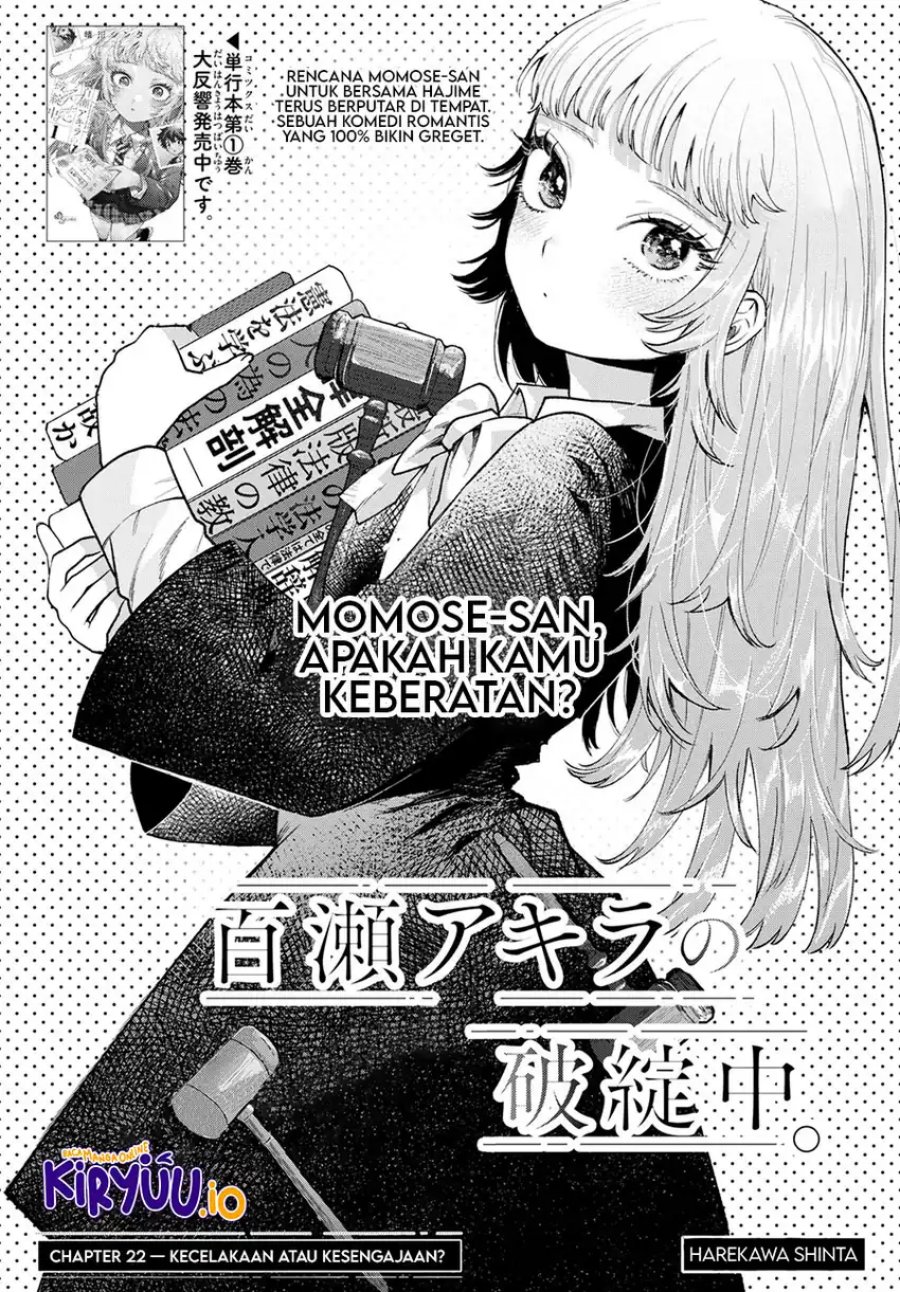 Halaman 2 dari Momose Akira no Hatsukoi Hatan-chuu. Chapter 22