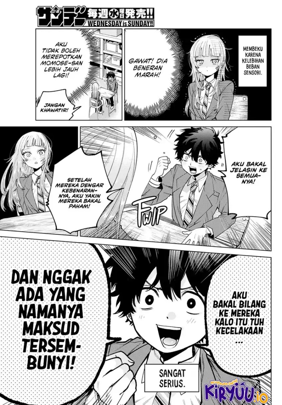 Halaman 8 dari Momose Akira no Hatsukoi Hatan-chuu. Chapter 22