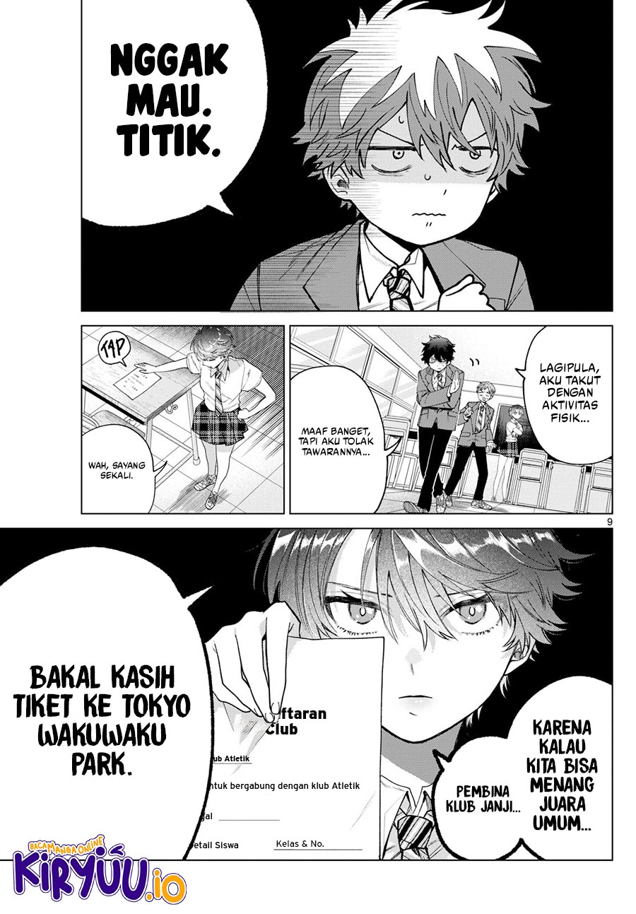 Halaman 10 dari Momose Akira no Hatsukoi Hatan-chuu. Chapter 25