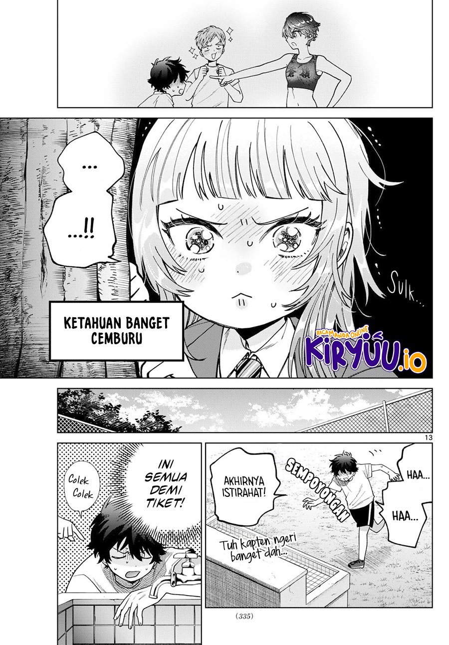 Halaman 14 dari Momose Akira no Hatsukoi Hatan-chuu. Chapter 25
