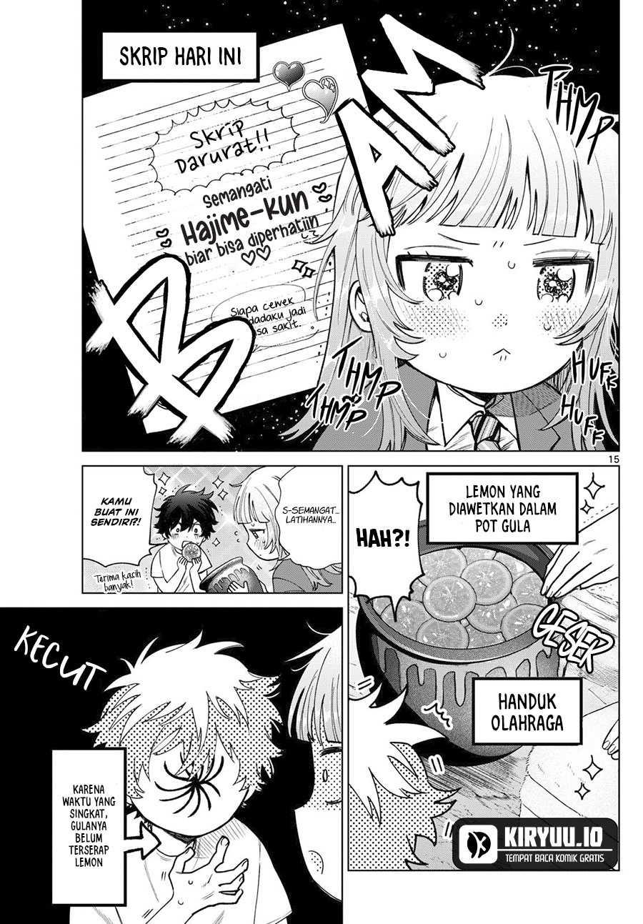Halaman 16 dari Momose Akira no Hatsukoi Hatan-chuu. Chapter 25