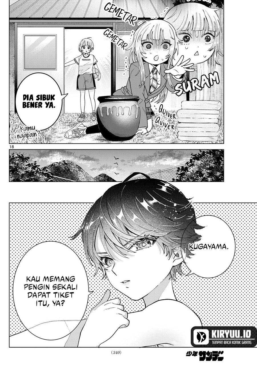 Halaman 19 dari Momose Akira no Hatsukoi Hatan-chuu. Chapter 25