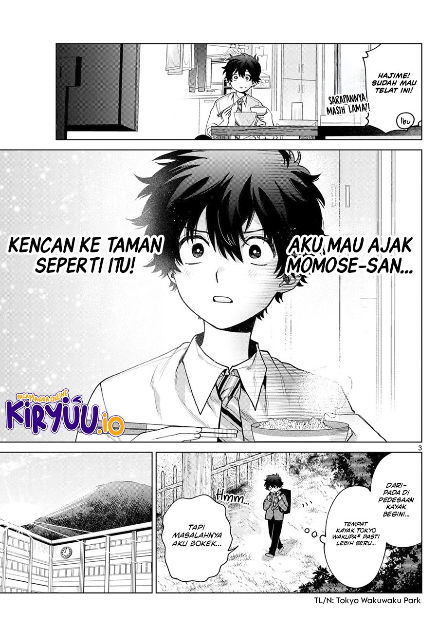 Halaman 4 dari Momose Akira no Hatsukoi Hatan-chuu. Chapter 25