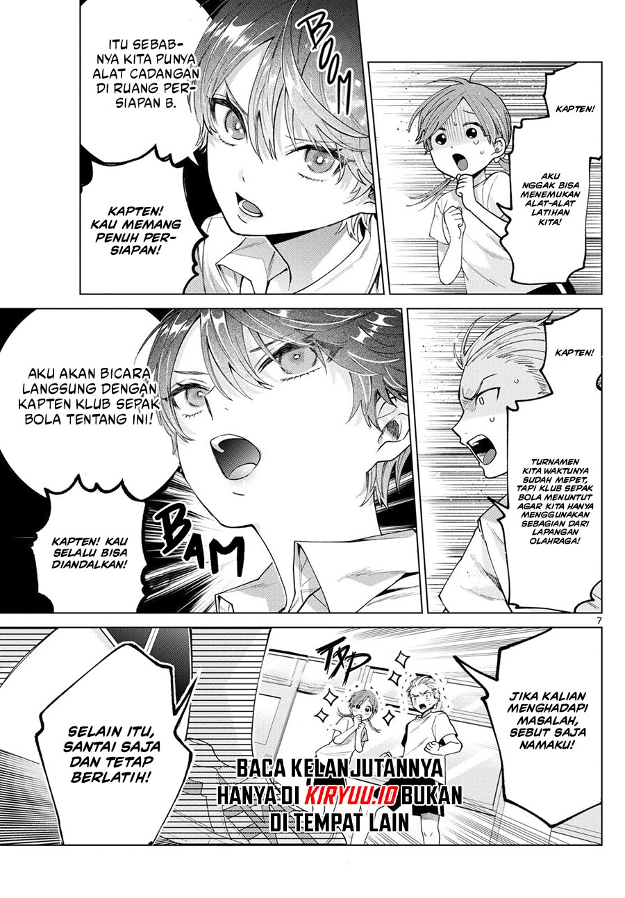 Halaman 8 dari Momose Akira no Hatsukoi Hatan-chuu. Chapter 25