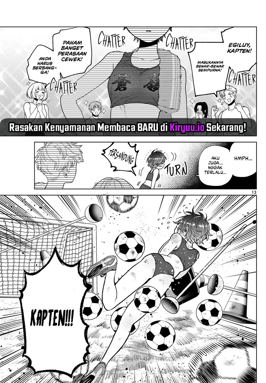 Halaman 14 dari Momose Akira no Hatsukoi Hatan-chuu. Chapter 26