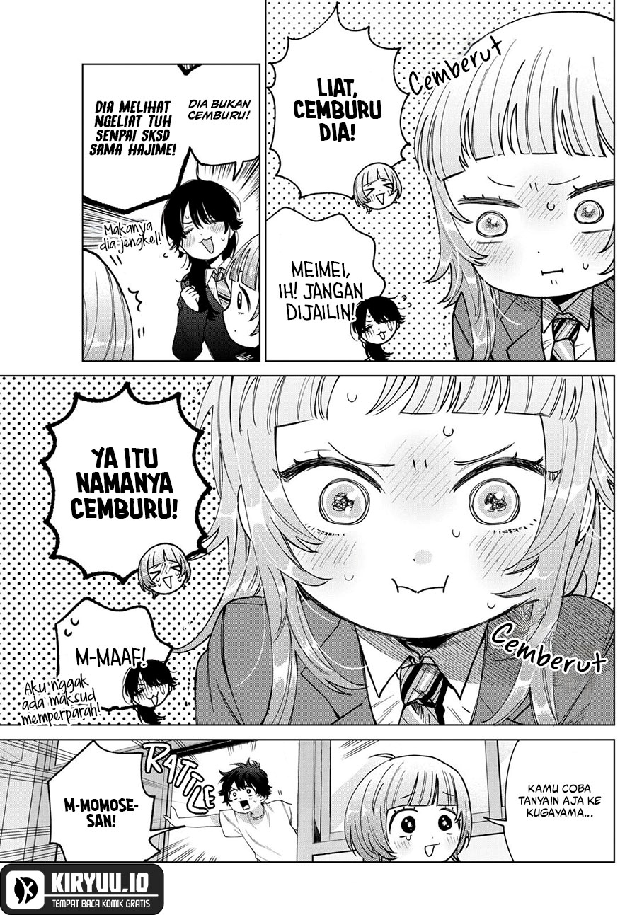 Halaman 16 dari Momose Akira no Hatsukoi Hatan-chuu. Chapter 26