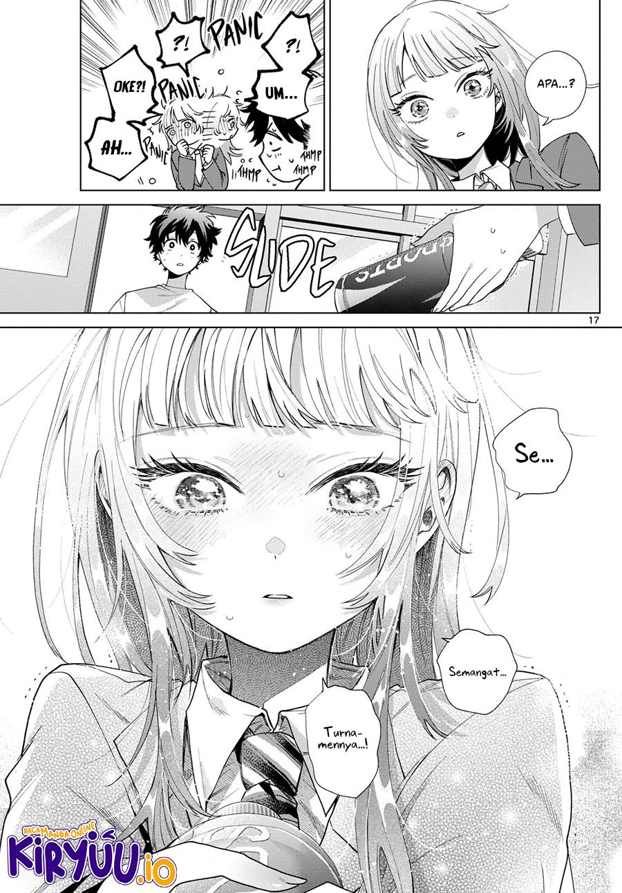Halaman 18 dari Momose Akira no Hatsukoi Hatan-chuu. Chapter 26