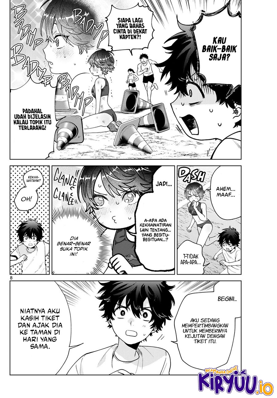 Halaman 9 dari Momose Akira no Hatsukoi Hatan-chuu. Chapter 26