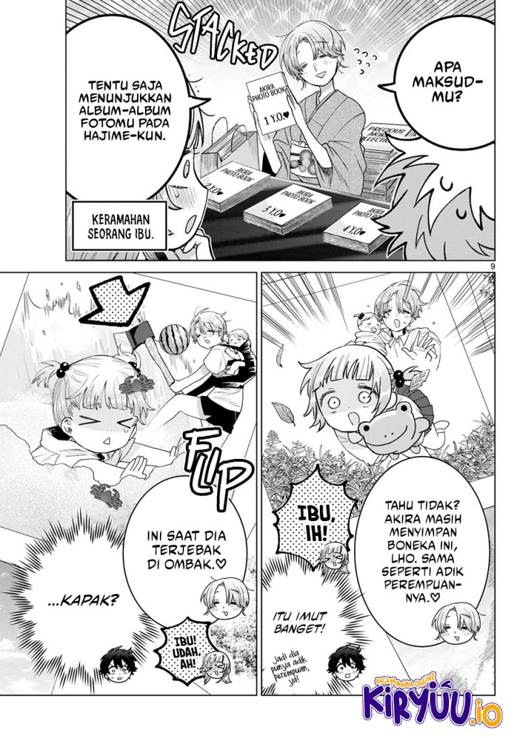 Halaman 10 dari Momose Akira no Hatsukoi Hatan-chuu. Chapter 28