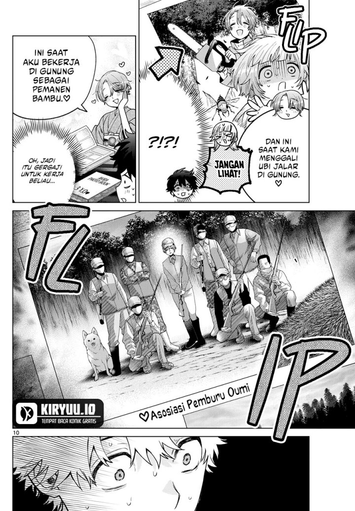 Halaman 11 dari Momose Akira no Hatsukoi Hatan-chuu. Chapter 28
