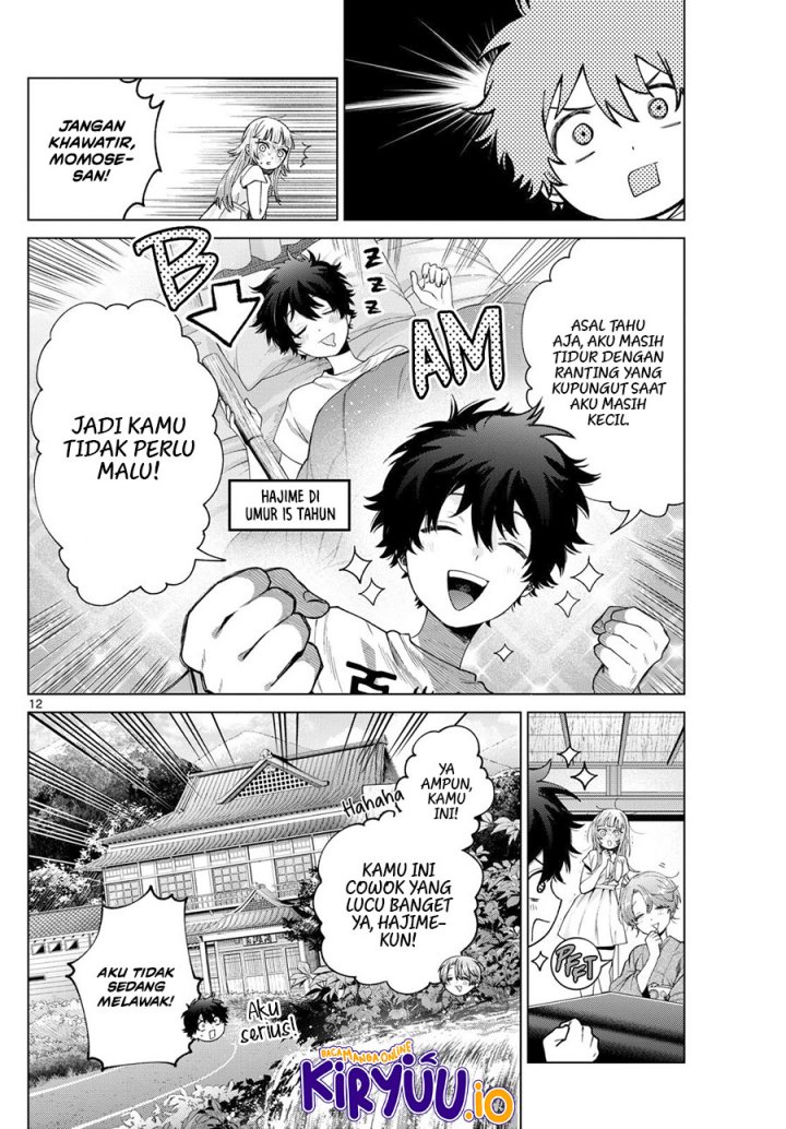 Halaman 13 dari Momose Akira no Hatsukoi Hatan-chuu. Chapter 28