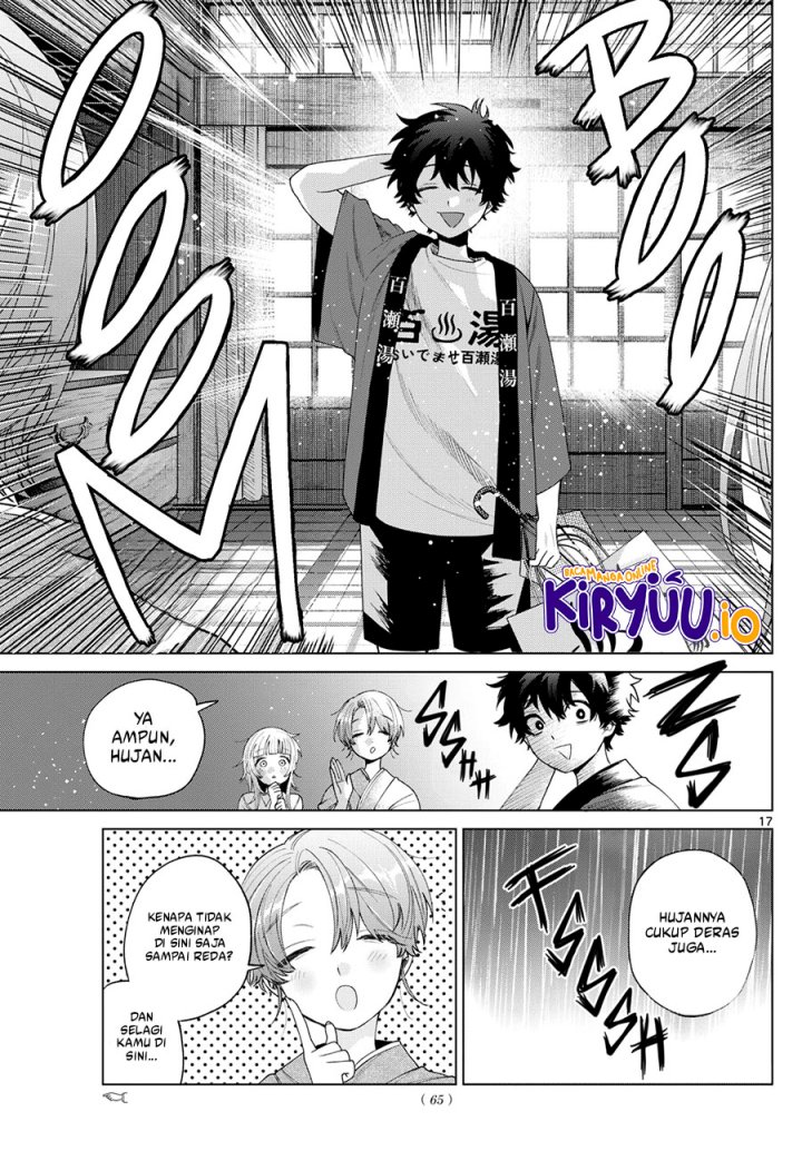 Halaman 18 dari Momose Akira no Hatsukoi Hatan-chuu. Chapter 28