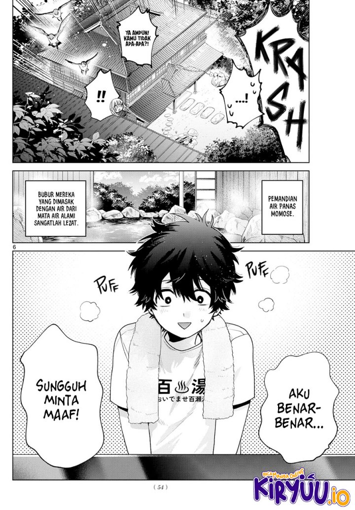 Halaman 7 dari Momose Akira no Hatsukoi Hatan-chuu. Chapter 28