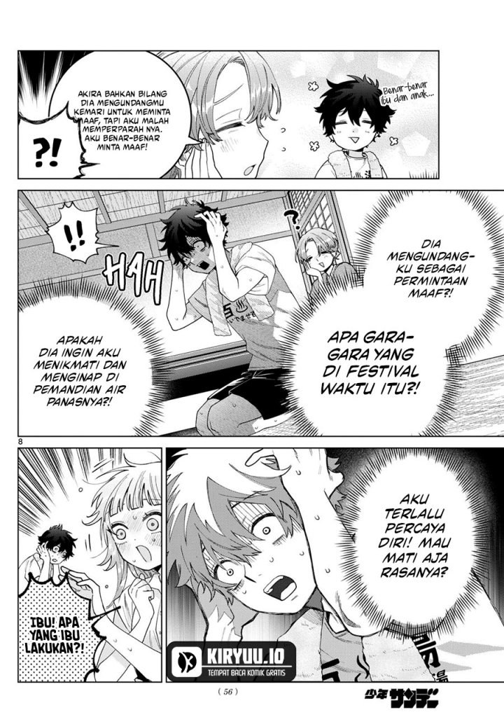 Halaman 9 dari Momose Akira no Hatsukoi Hatan-chuu. Chapter 28