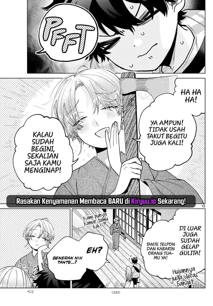 Halaman 16 dari Momose Akira no Hatsukoi Hatan-chuu. Chapter 31