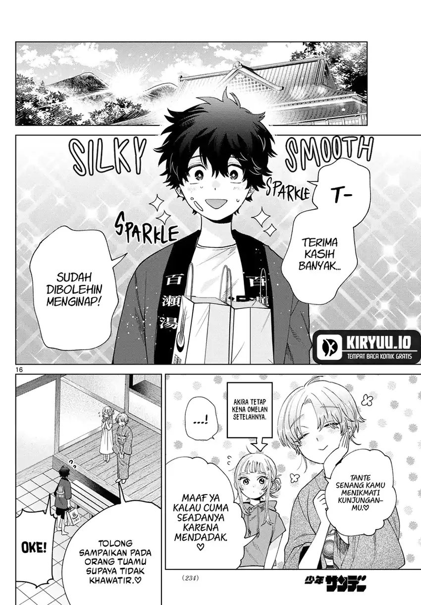 Halaman 17 dari Momose Akira no Hatsukoi Hatan-chuu. Chapter 31