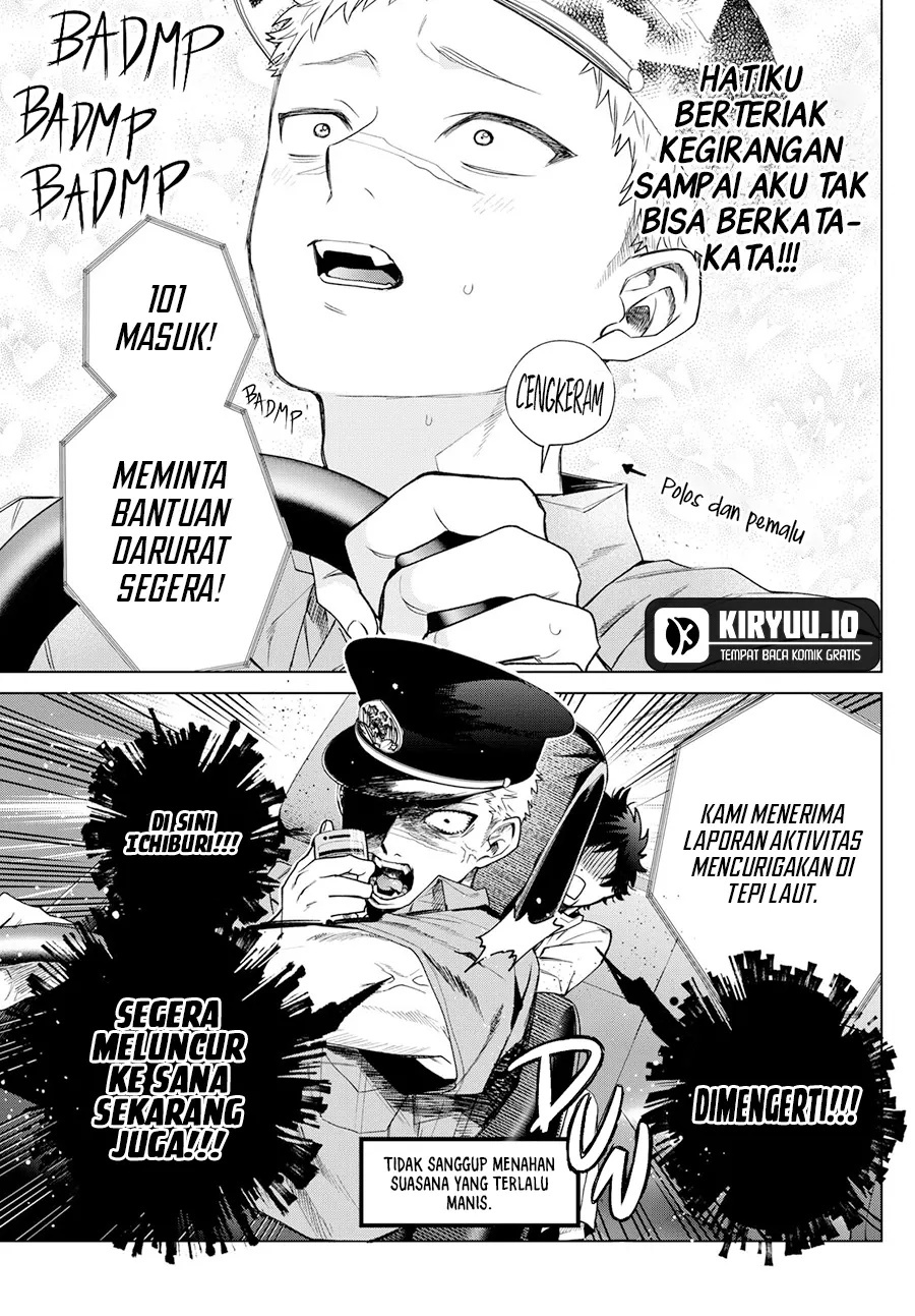 Halaman 16 dari Momose Akira no Hatsukoi Hatan-chuu. Chapter 33
