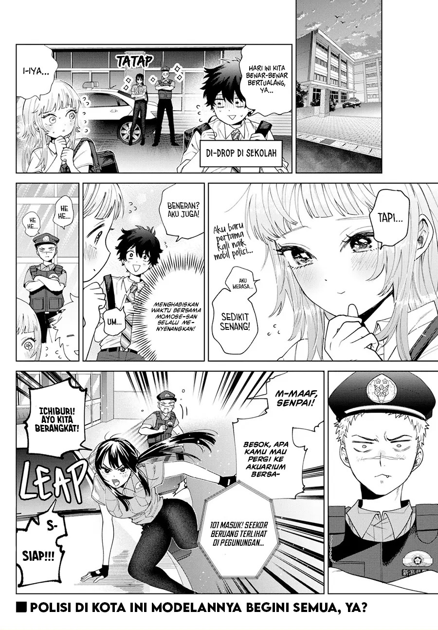 Halaman 21 dari Momose Akira no Hatsukoi Hatan-chuu. Chapter 33