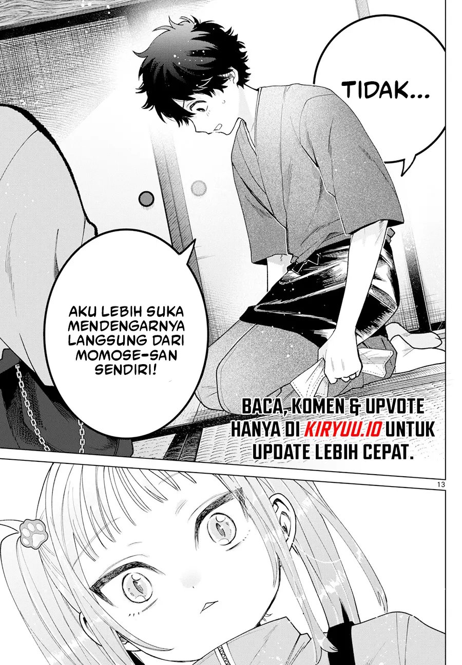 Halaman 14 dari Momose Akira no Hatsukoi Hatan-chuu. Chapter 34