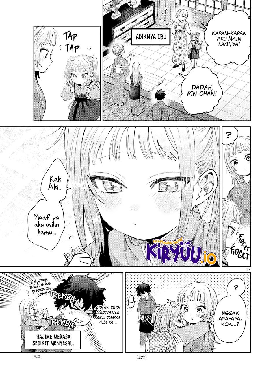Halaman 18 dari Momose Akira no Hatsukoi Hatan-chuu. Chapter 34