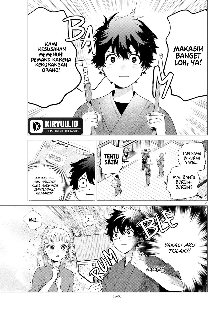 Halaman 4 dari Momose Akira no Hatsukoi Hatan-chuu. Chapter 34