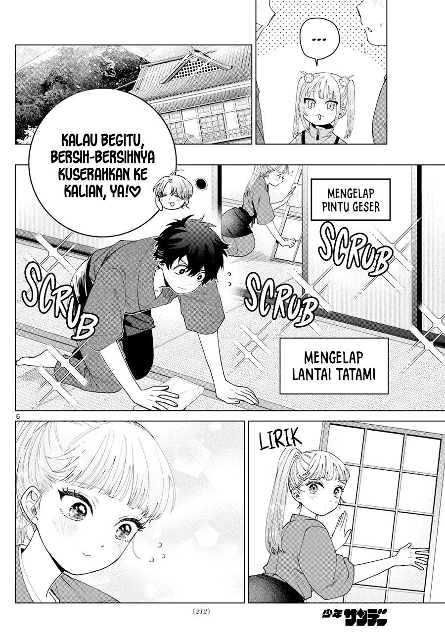 Halaman 7 dari Momose Akira no Hatsukoi Hatan-chuu. Chapter 34