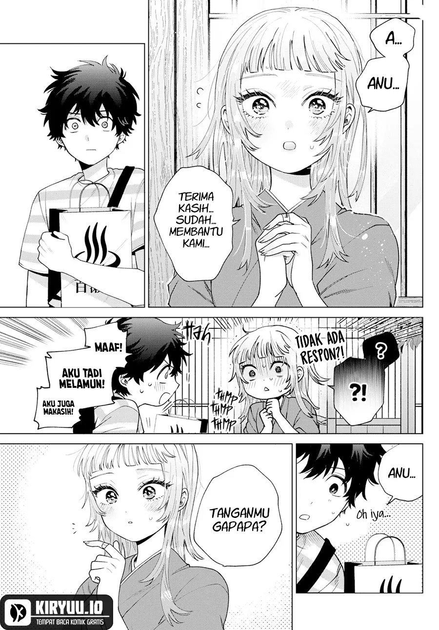 Halaman 16 dari Momose Akira no Hatsukoi Hatan-chuu. Chapter 35
