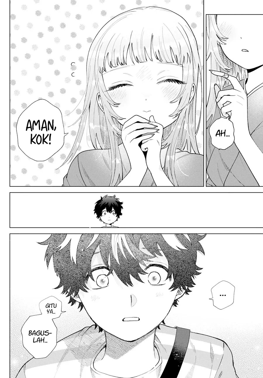 Halaman 17 dari Momose Akira no Hatsukoi Hatan-chuu. Chapter 35