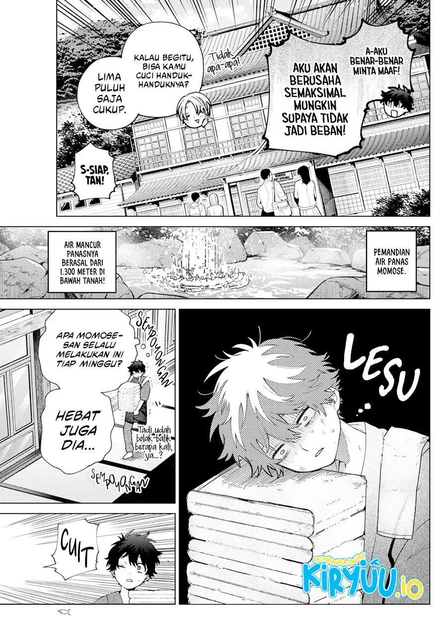 Halaman 8 dari Momose Akira no Hatsukoi Hatan-chuu. Chapter 35