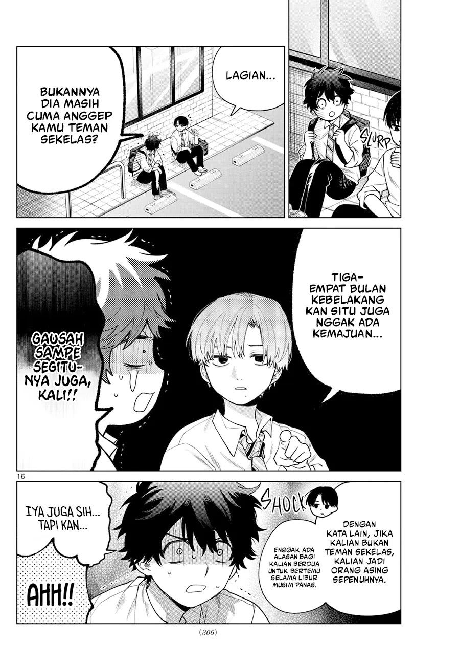 Halaman 17 dari Momose Akira no Hatsukoi Hatan-chuu. Chapter 36