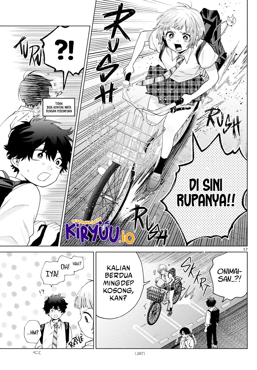 Halaman 18 dari Momose Akira no Hatsukoi Hatan-chuu. Chapter 36