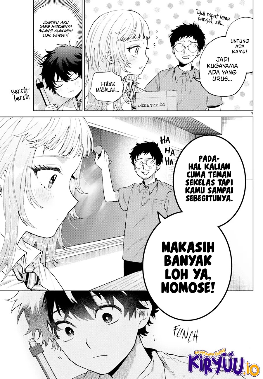 Halaman 8 dari Momose Akira no Hatsukoi Hatan-chuu. Chapter 36