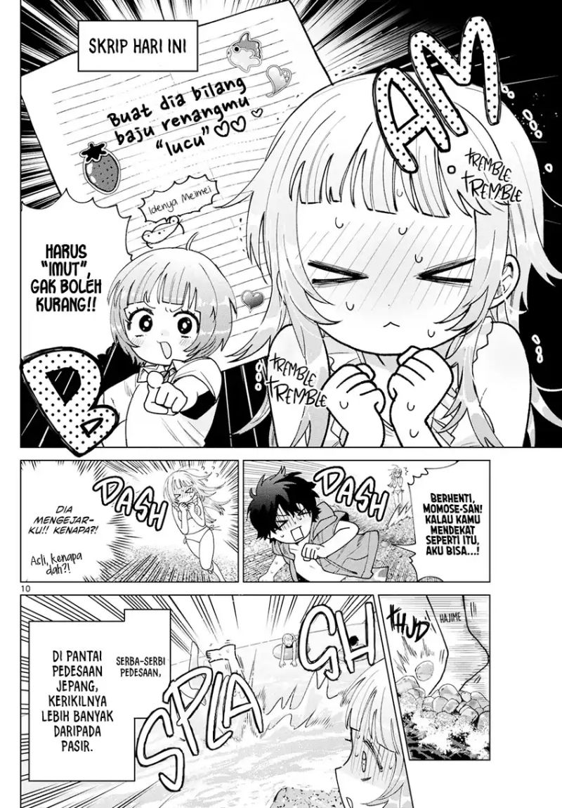 Halaman 11 dari Momose Akira no Hatsukoi Hatan-chuu. Chapter 37