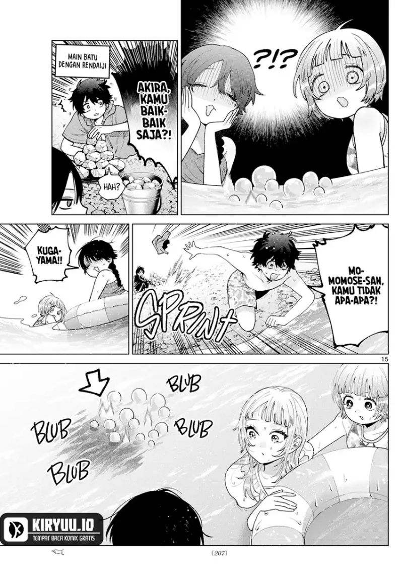Halaman 16 dari Momose Akira no Hatsukoi Hatan-chuu. Chapter 37