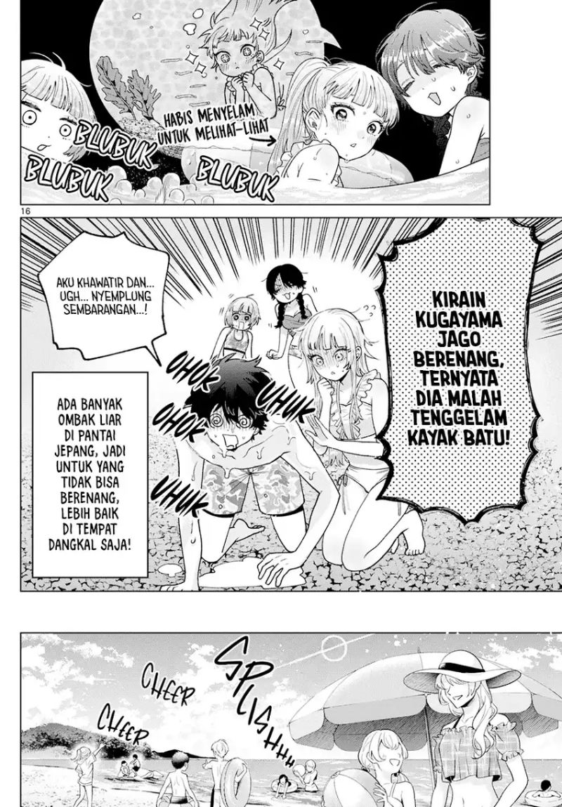 Halaman 17 dari Momose Akira no Hatsukoi Hatan-chuu. Chapter 37
