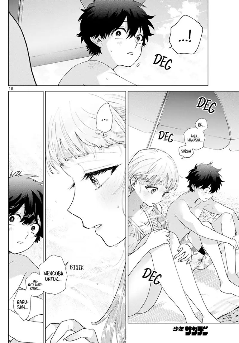 Halaman 19 dari Momose Akira no Hatsukoi Hatan-chuu. Chapter 37