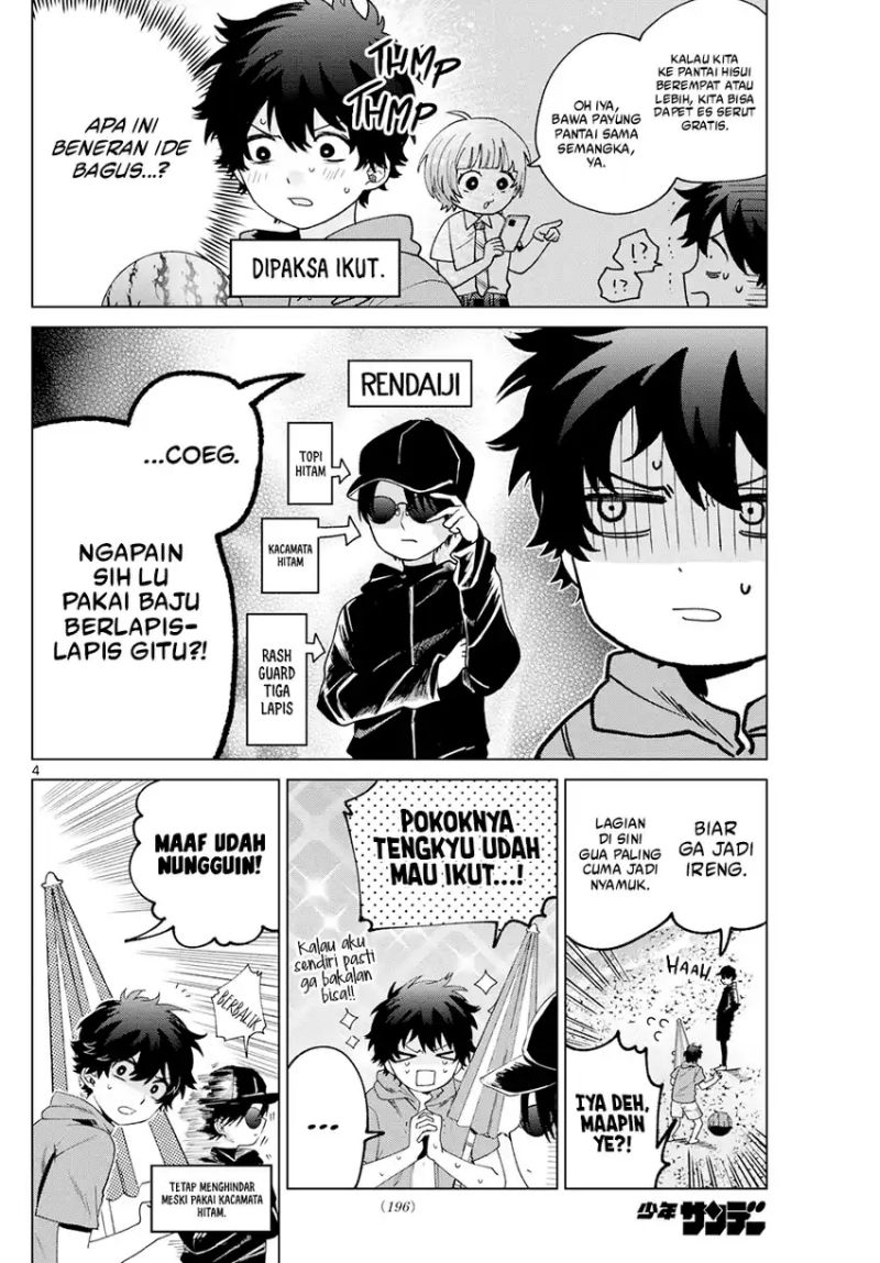 Halaman 5 dari Momose Akira no Hatsukoi Hatan-chuu. Chapter 37